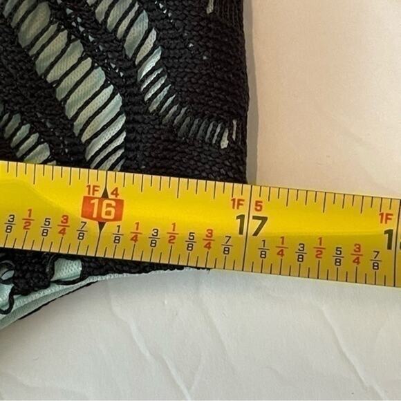 Gabrielle Rocha Teal Black Lace & Tulle BalletCore Party Dress NWOT Size 11 - Picture 11 of 12